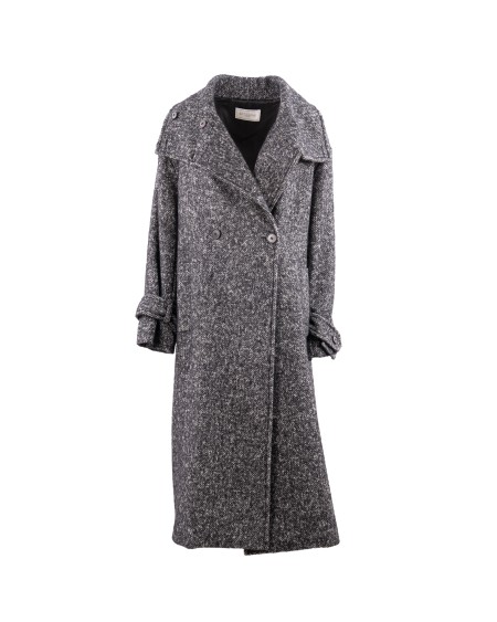 Shop ANTONELLI  Cappotto: Antonelli cappotto "Fiume".
Doppiopetto.
Chiusura a collo alto.
Cinturino nelle maniche.
Composizione: 60% Lana vergine, 20% Poliammide, 20% Alpaca.
Made in Italy.. FIUME M7271 882C-991